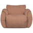 Woood Baggy draaifauteuil geweven chenille oudroze