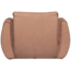 Woood Baggy draaifauteuil geweven chenille oudroze