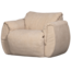 Woood Baggy draaifauteuil geweven chenille zand