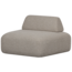Woood Sterck fauteuil met verplaatsbare rugleuning naturel
