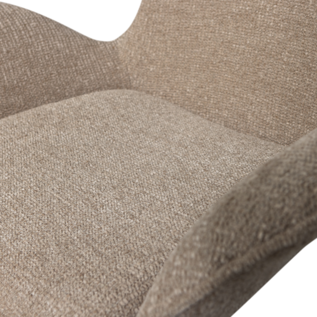 Woood Marten in hoogte verstelbare fauteuil zand