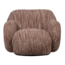Woood Folke fauteuil chenille oudroze melange