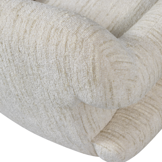 Woood Folke fauteuil chenille naturel melange