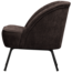 BePureHome Vogue fauteuil 3d chenille donkerbruin