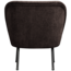 Woood Vogue fauteuil 3d chenille donkerbruin