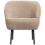 BePureHome Vogue fauteuil 3d chenille zand