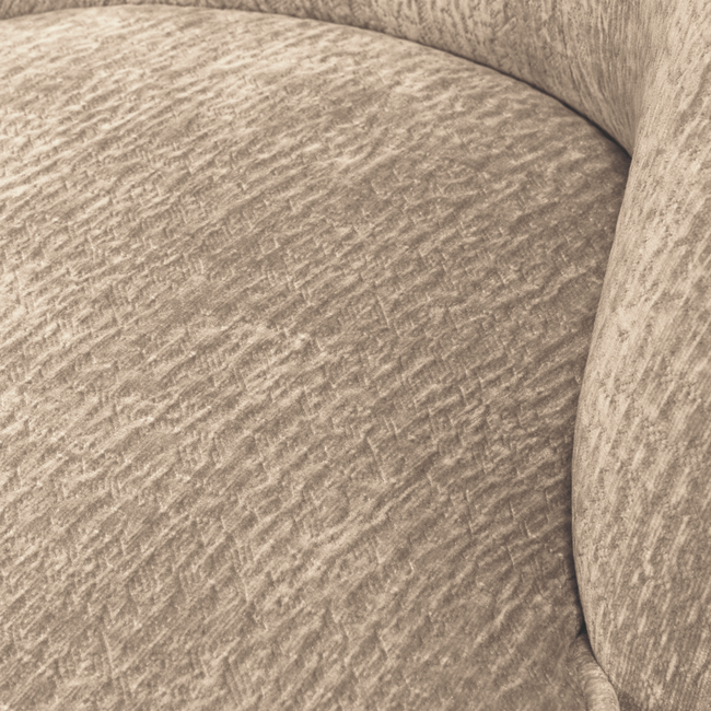 Woood Vogue fauteuil 3d chenille zand