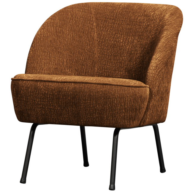 Woood Vogue fauteuil 3d chenille middenbruin