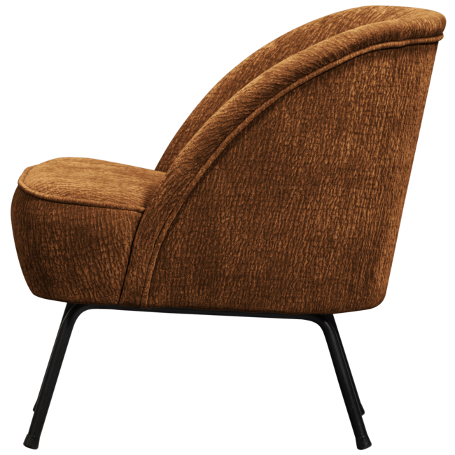 Woood Vogue fauteuil 3d chenille middenbruin