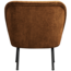 Woood Vogue fauteuil 3d chenille middenbruin
