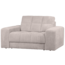 Woood Second date loveseat grove ribstof naturel