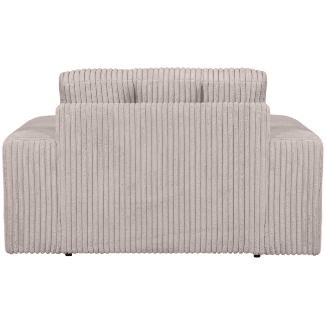 Woood Second date loveseat grove ribstof naturel