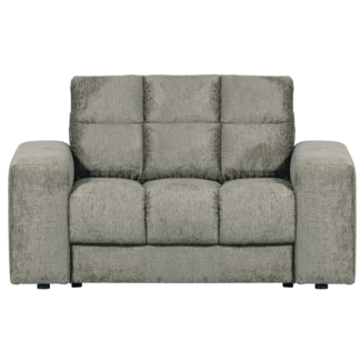 Woood Second date loveseat structure velvet frost