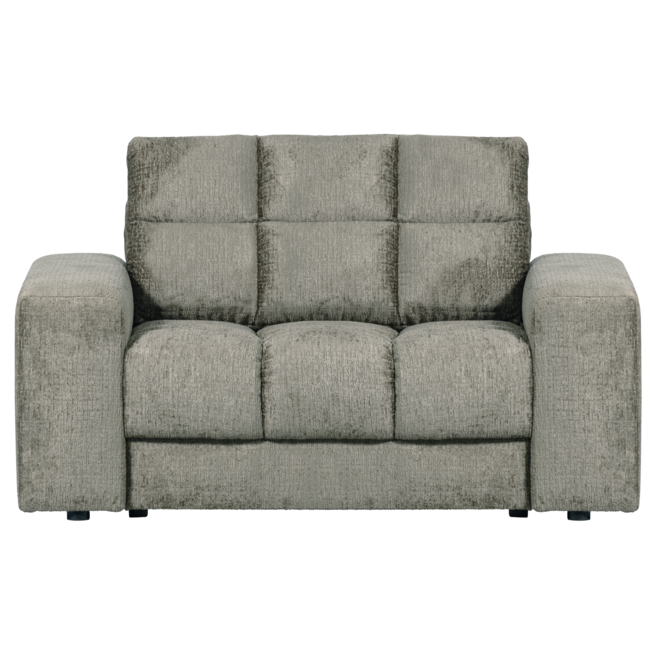 Woood Second date loveseat structure velvet frost