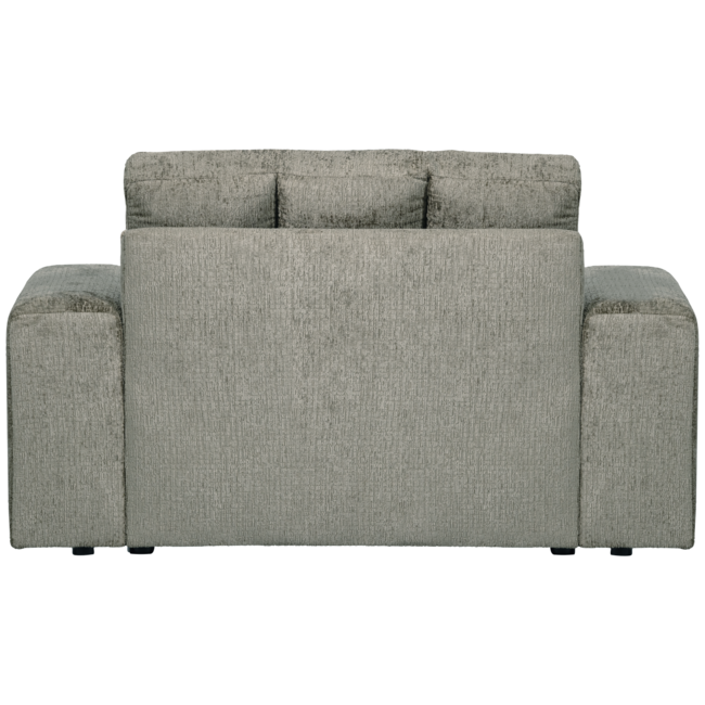 Woood Second date loveseat structure velvet frost