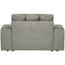 Woood Second date loveseat structure velvet frost