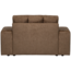 Woood Second date loveseat structure velvet brass