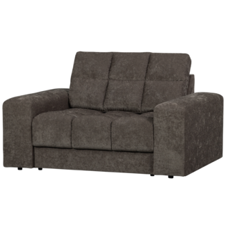 Woood Second date loveseat vintage warm grijs