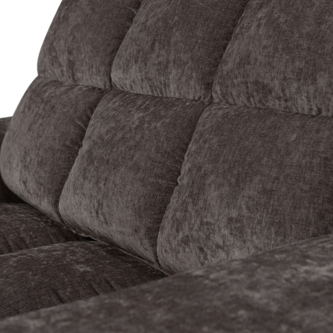 Woood Second date loveseat vintage warm grijs