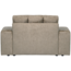 Woood Second date loveseat structure velvet wheatfield