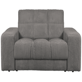 Woood Second date fauteuil grove ribstof terrazzo