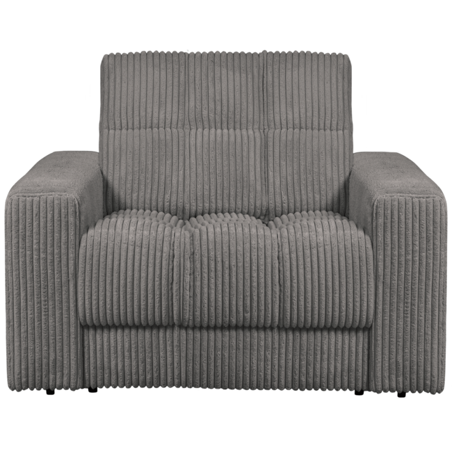 Woood Second date fauteuil grove ribstof terrazzo