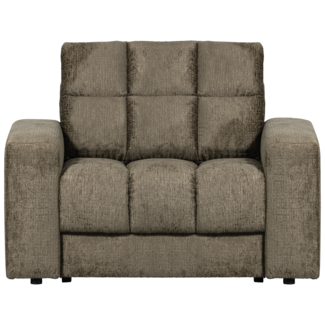 Woood Second date fauteuil structure velvet bonsai