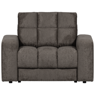 Woood Second date fauteuil structure velvet mountain