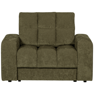 Woood Second date fauteuil vintage groen