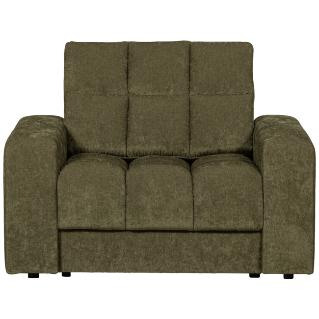 Woood Second date fauteuil vintage groen