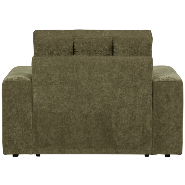 Woood Second date fauteuil vintage groen