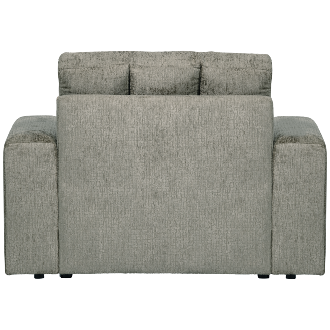 Woood Second date fauteuil structure velvet frost