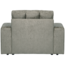 Woood Second date fauteuil structure velvet frost