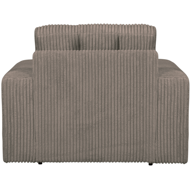 Woood Second date fauteuil grove ribstof mud