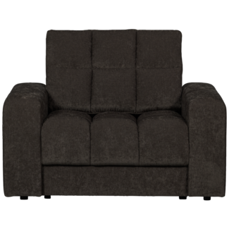 Woood Second date fauteuil vintage antraciet