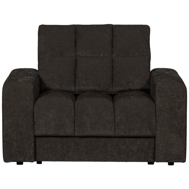 Woood Second date fauteuil vintage antraciet