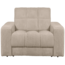 Woood Second date fauteuil grove ribstof travertin