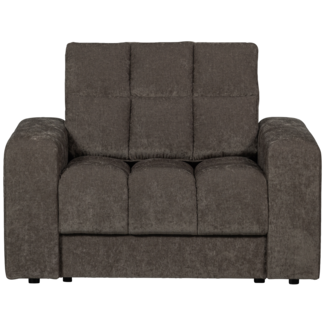 Woood Second date fauteuil vintage warm grijs