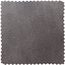 Woood Statement hocker lederlook donkergrijs