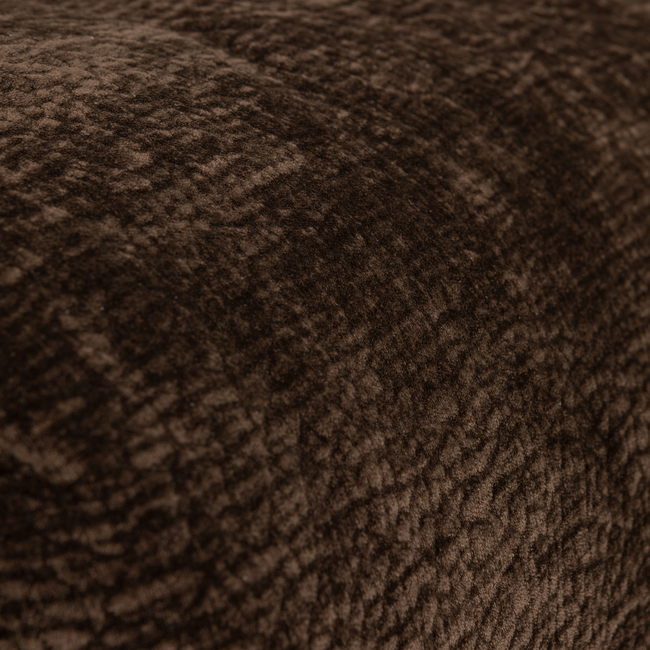 Woood Baggy hocker 3d chenille donkerbruin