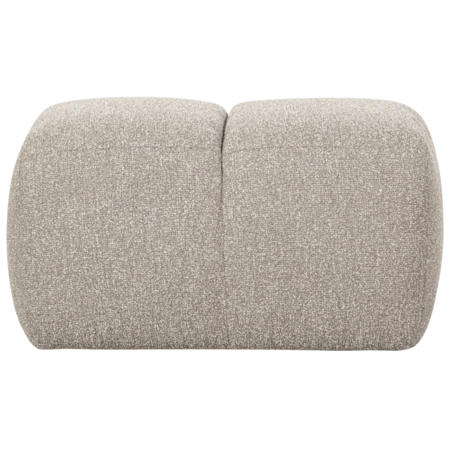 Woood Mojo poef 45x84x64cm boucle beige melange