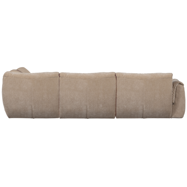 Woood Baggy hoekbank rechts 3d chenille zand