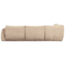 Woood Baggy hoekbank links geweven chenille zand