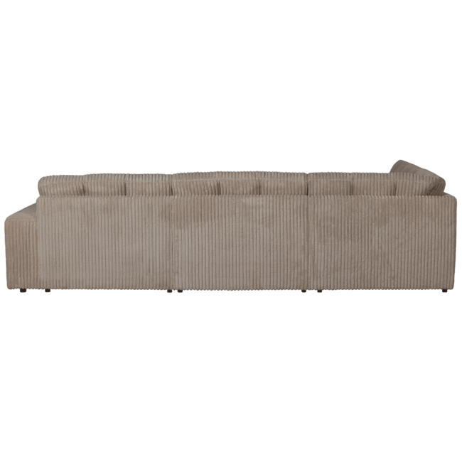 Woood Second date hoekbank links grove ribstof mud