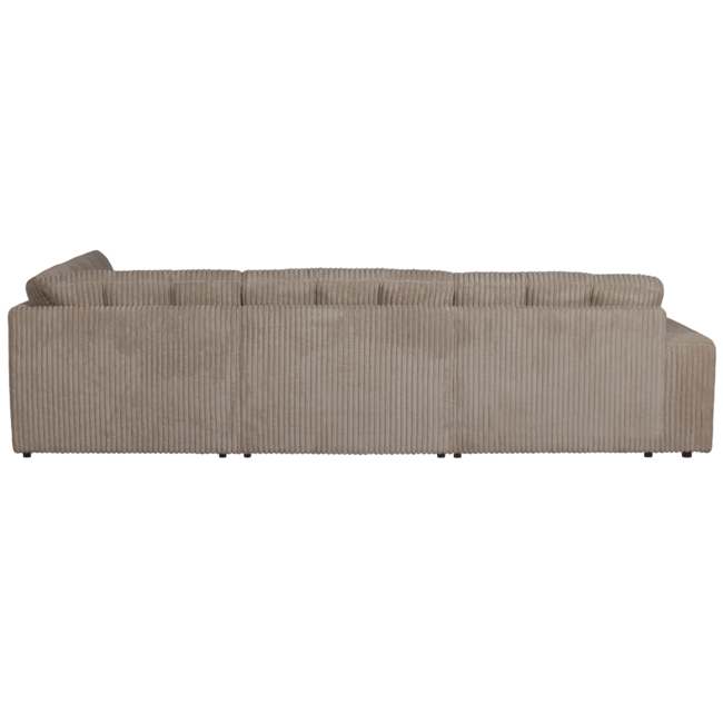 Woood Second date hoekbank rechts grove ribstof mud