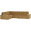 Woood Second date hoekbank links vintage goud