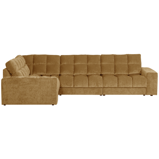 Woood Second date hoekbank links vintage goud