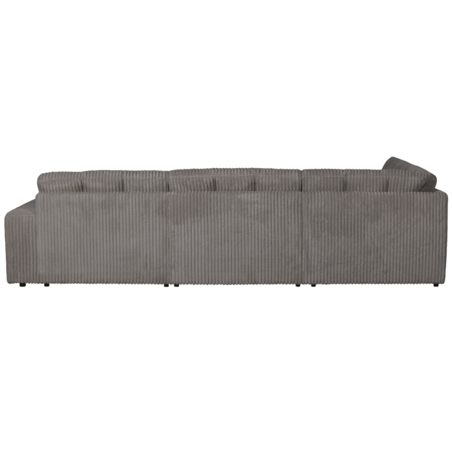 Woood Second date hoekbank links grove ribstof terrazzo