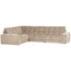 Woood Second date hoekbank links vintage nougat