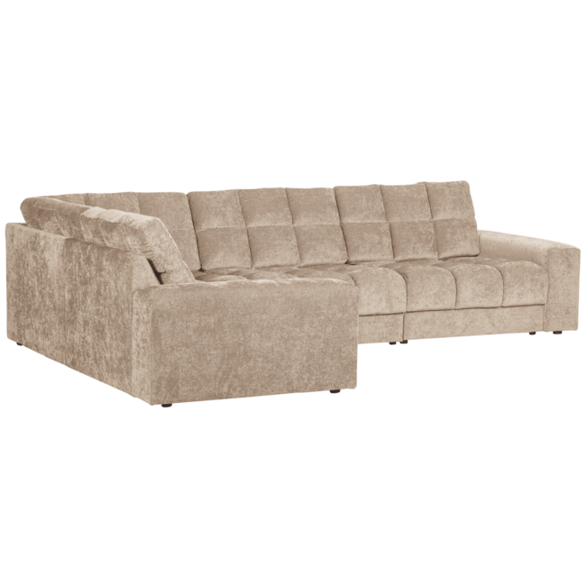 Woood Second date hoekbank links vintage nougat